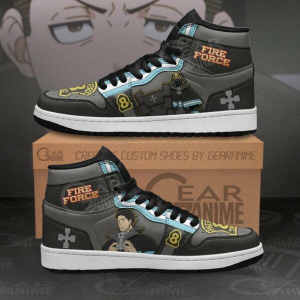 Fire Force Akitaru Obi Shoes Custom Anime Sneakers 1