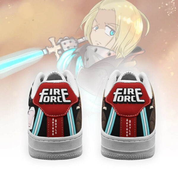 Fire Force Arthur Boyle Shoes Costume Anime Sneakers 3