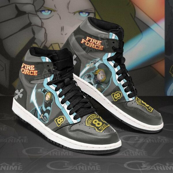 Fire Force Arthur Boyle Shoes Custom Anime Sneakers 2