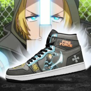Fire Force Arthur Boyle Shoes Custom Anime Sneakers 6