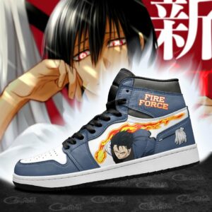 Fire Force Benimaru Shinmon Shoes Custom Anime Sneakers 6