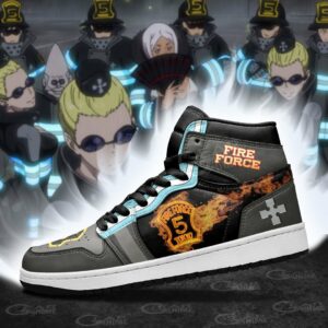 Fire Force Company 5 Shoes Custom Anime Sneakers 6