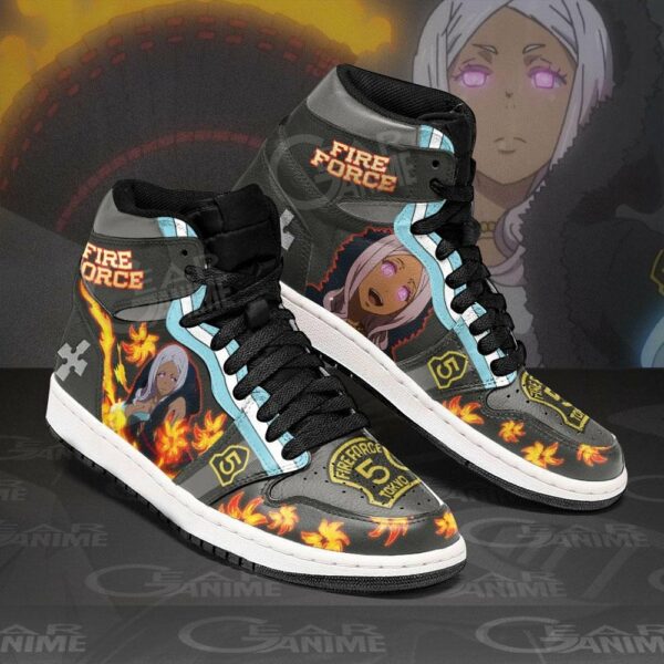 Fire Force Hibana Shoes Custom Anime Sneakers 2