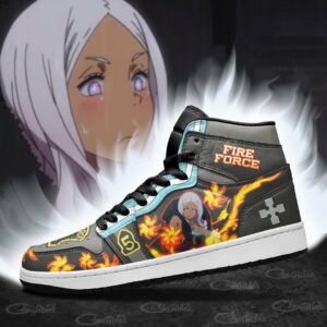 Fire Force Hibana Shoes Custom Anime Sneakers 6
