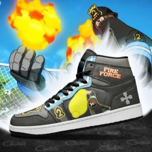 Fire Force Juggernaut Shoes Custom Anime Sneakers 6