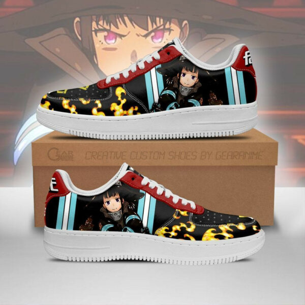 Fire Force Maki Oze Shoes Costume Anime Sneakers 1