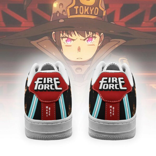Fire Force Maki Oze Shoes Costume Anime Sneakers 3
