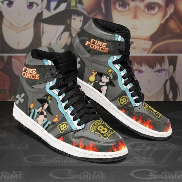 Fire Force Maki Oze Shoes Custom Anime Sneakers 2