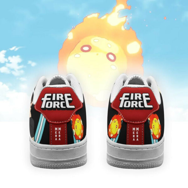 Fire Force Mera Mera Shoes Costume Anime Sneakers 3