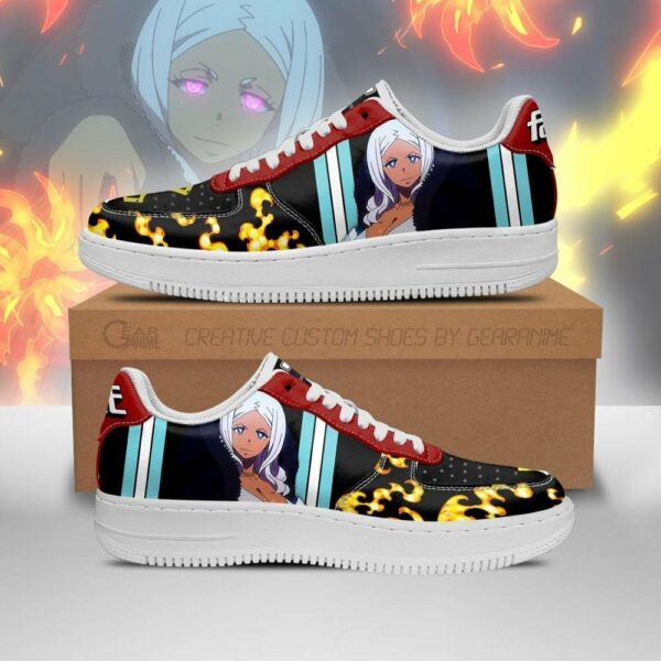 Fire Force Princess Hibana Shoes Costume Anime Sneakers 1