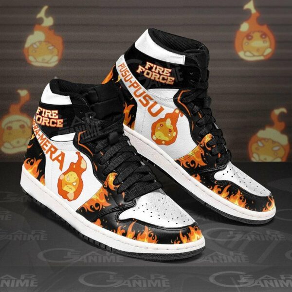 Fire Force Pusu Mera Shoes Custom Anime Sneakers 2