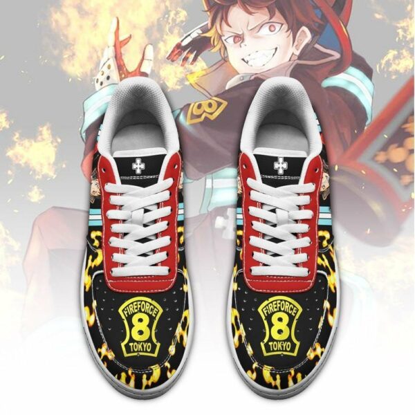 Fire Force Shinra Kusakabe Shoes Costume Anime Sneakers 2