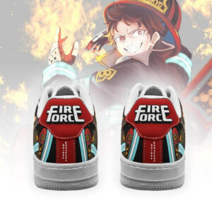 Fire Force Shinra Kusakabe Shoes Costume Anime Sneakers 5