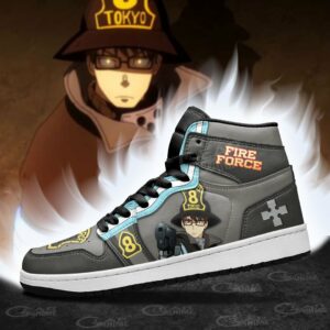 Fire Force Takehisa Hinawa Shoes Custom Anime Sneakers 6