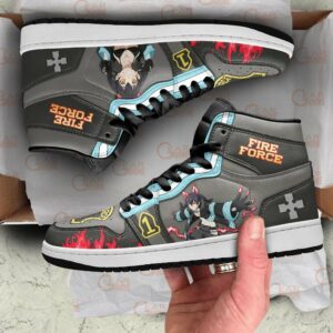 Fire Force Tamaki Kotatsu Shoes Custom Anime Sneakers 7