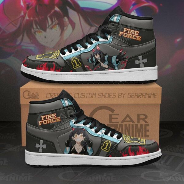 Fire Force Tamaki Kotatsu Shoes Custom Anime Sneakers 1