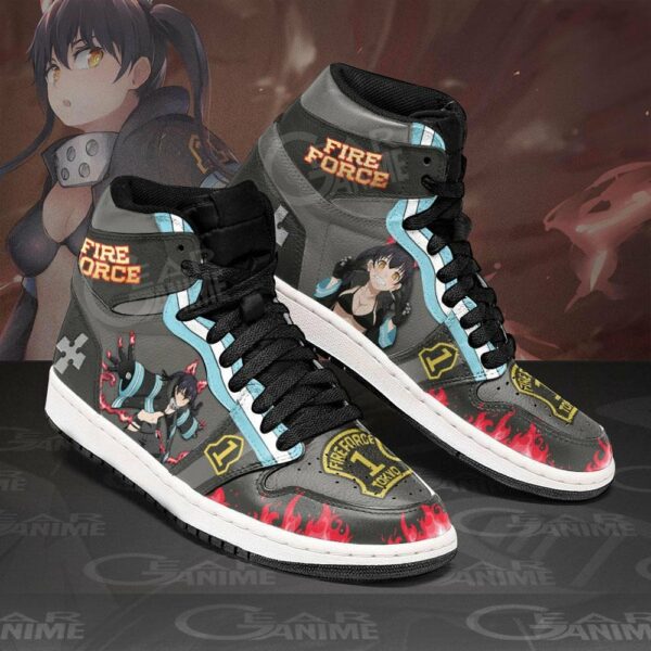 Fire Force Tamaki Kotatsu Shoes Custom Anime Sneakers 2