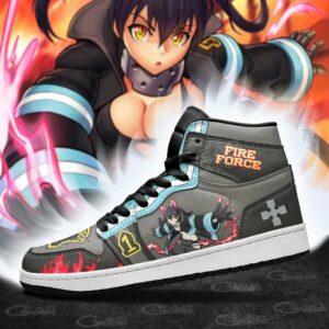 Fire Force Tamaki Kotatsu Shoes Custom Anime Sneakers 6