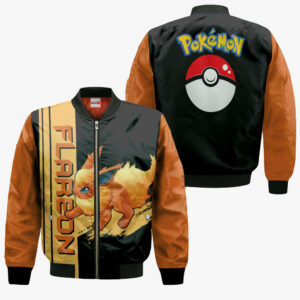 Flareon Hoodie Custom Pokemon Anime Merch Clothes 9