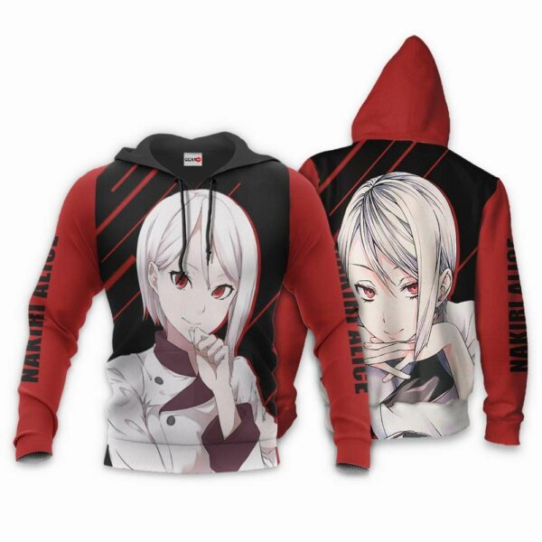 Food Wars Nakiri Alice Hoodie Shokugeki no Soma Anime Shirt 3