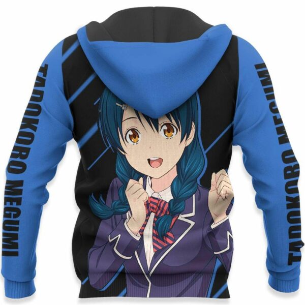 Food Wars Tadokoro Megumi Hoodie Shokugeki no Soma Anime Shirt 5