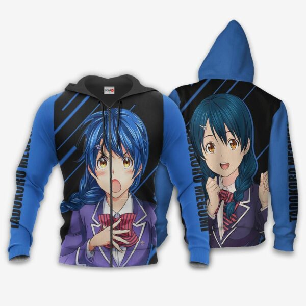 Food Wars Tadokoro Megumi Hoodie Shokugeki no Soma Anime Shirt 1