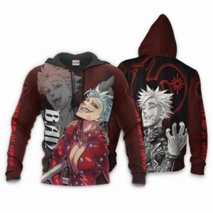 Fox's Sin of Greed Ban Hoodie Anime Seven Deadly Sins Merch Clothes 8