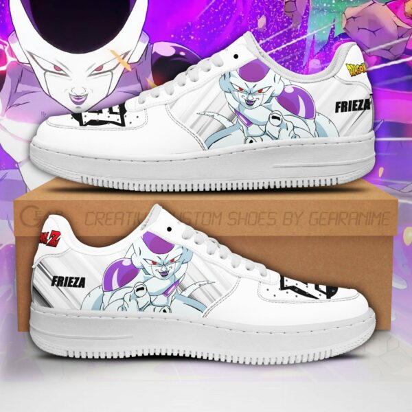 Frieza Air Shoes Custom Anime Dragon Ball Sneakers Simple Style 1