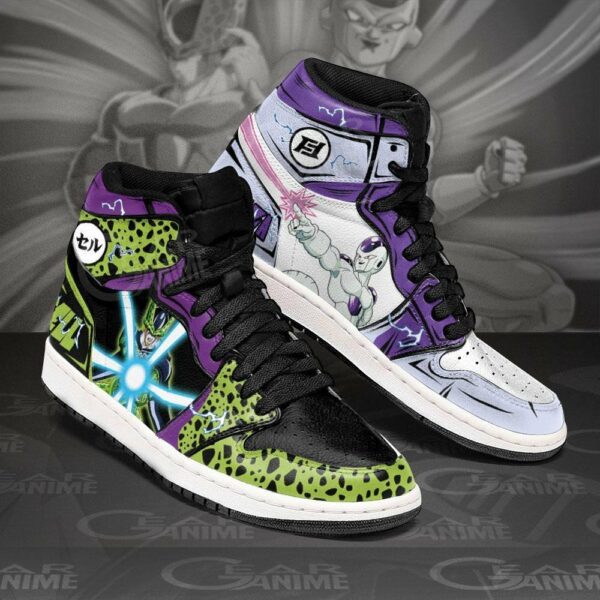 Frieza And Perfect Cell Shoes Dragon Ball Custom Anime Sneakers 2
