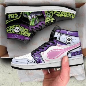 Frieza And Perfect Cell Shoes Dragon Ball Custom Anime Sneakers 7
