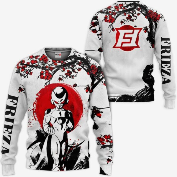 Frieza Hoodie Japan Style Dragon Ball Anime Shirt 2