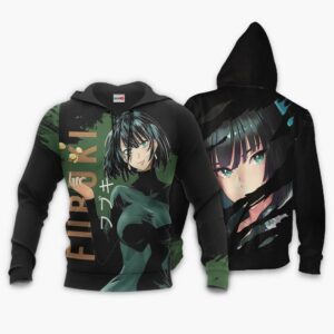 Fubuki Hoodie Custom OPM Anime Merch Clothes 8