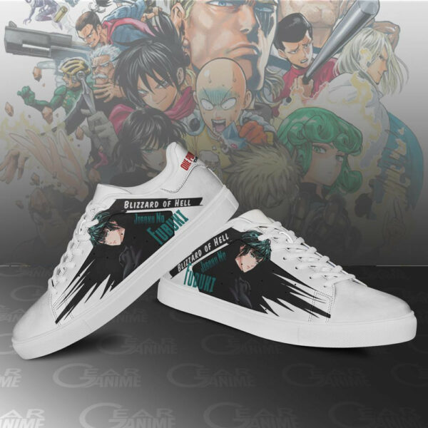 Fubuki Skate Shoes One Punch Man Custom Anime Sneakers SK11 3