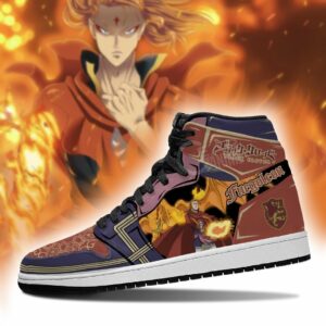 Fuegoleon Vermillion Shoes Black Clover Anime Sneakers 6