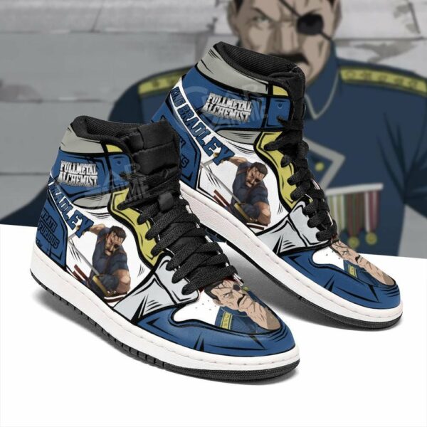 Fuhrer King Bradley Shoes Fullmetal Alchemist Anime Sneakers Fan MN05 2