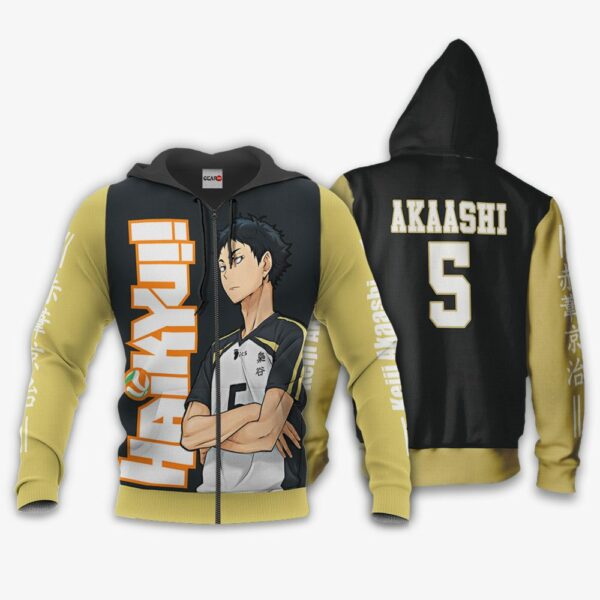 Fukurodani Keiji Akaashi Hoodie Haikyuu Anime Merch Clothes 1