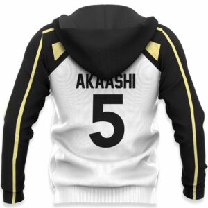 Fukurodani Keiji Akaashi Hoodie Uniform Num 5 Haikyuu Anime Shirt 12