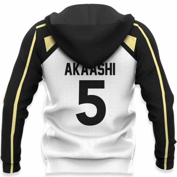 Fukurodani Keiji Akaashi Hoodie Uniform Num 5 Haikyuu Anime Shirt 6