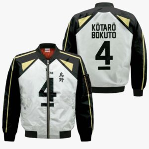 Fukurodani Kotaro Bokuto Hoodie Number 4 Uniform Haikyuu Anime Shirts 11