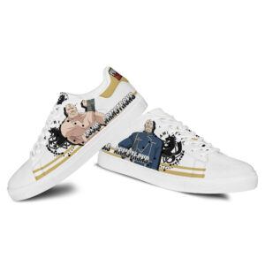 Fullmetal Alchemist Alex Louis Armstrong Skate Shoes Custom Anime Sneakers 6