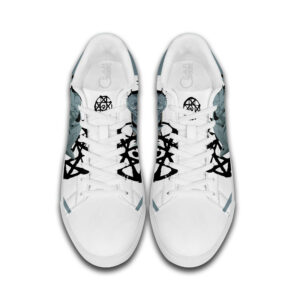 Fullmetal Alchemist Alphonse Elric Skate Shoes Custom Anime Sneakers 7