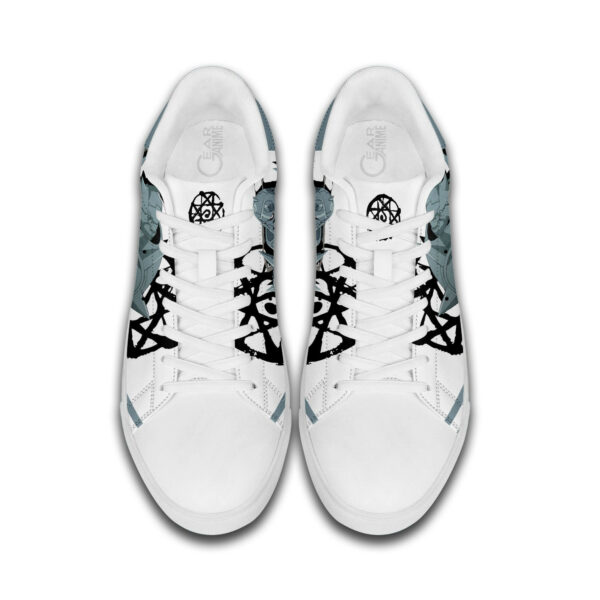 Fullmetal Alchemist Alphonse Elric Skate Shoes Custom Anime Sneakers 4