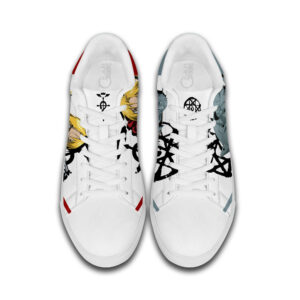 Fullmetal Alchemist Elric Brothers Skate Shoes Custom Anime Sneakers 7