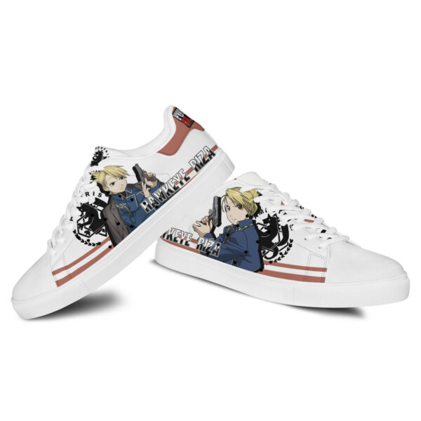 Fullmetal Alchemist Winry Rockbell Skate Shoes Custom Anime Sneakers 3