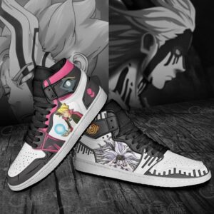 Fused Momoshiki and Borushiki Shoes Custom Anime Boruto Sneakers 6