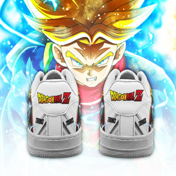 Future Trunks Air Shoes Custom Anime Dragon Ball Sneakers Simple 3