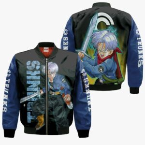 Future Trunks Shirt Hoodie Dragon Ball Anime Jacket 9