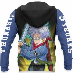 Future Trunks Shirt Hoodie Dragon Ball Anime Jacket 10