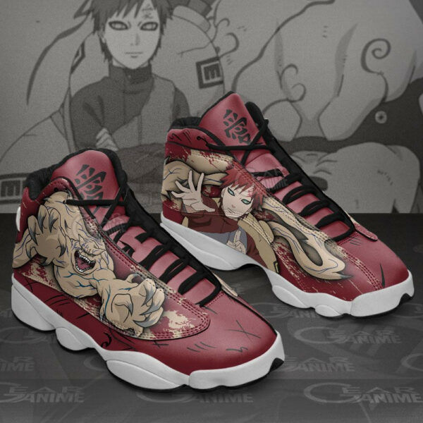 Gaara and Shukaku Shoes Custom Anime Sneakers 1