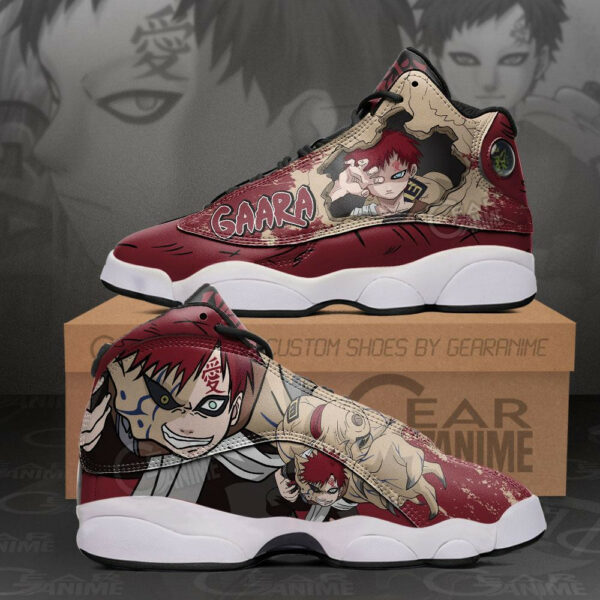 Gaara Of The Sand Shoes Custom Anime Sneakers 2